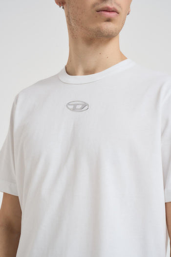 T-shirt girocollo bianca - 4