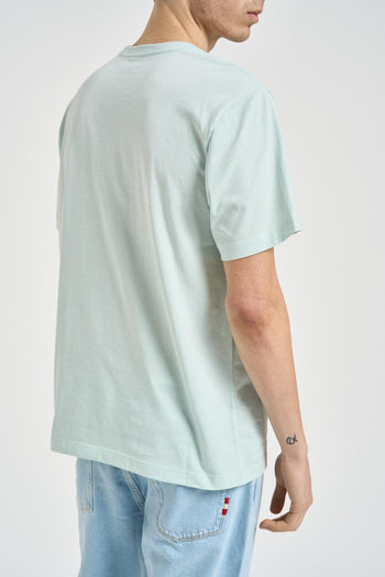 T-shirt uomo girocollo menta - 3