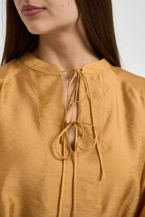 Blusa donna ocra - 2