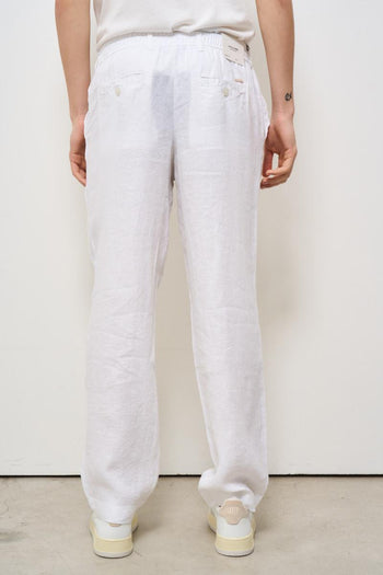 Pantalone uomo regular bianco - 4