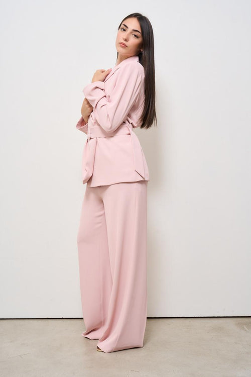 Abito completo donna rosa - 2