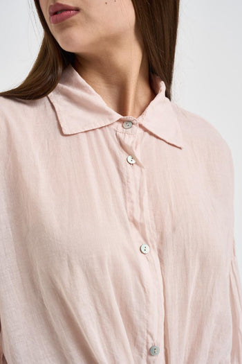 Camicia donna fluida rosa - 3