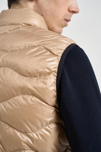 Giubbotto uomo smanicato beige - 6