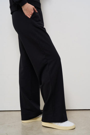 Pantalone donna gamba dritta nero - 5