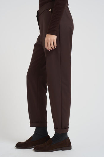 Pantalone donna chino testa di moro - 3