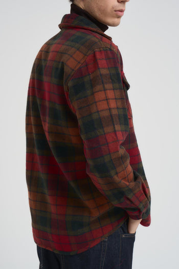 Camicia uomo a quadri rossa - 4