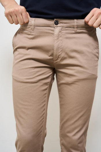 Pantalone uomo skinny beige - 7