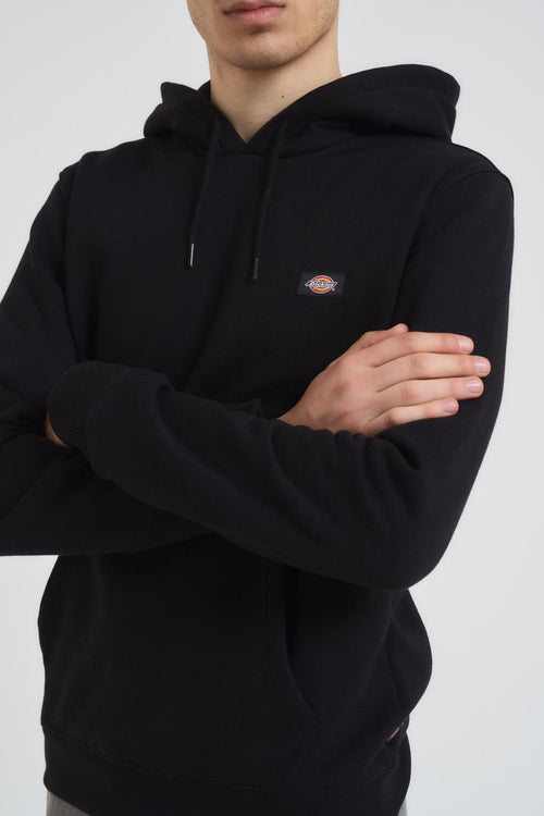 Felpa uomo con cappuccio nera - 2