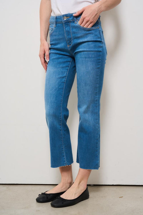 Jeans donna skinny in denim medio - 2