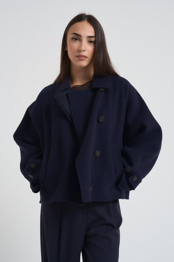 Cappotto Carella donna blu - 6