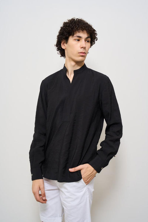 Camicia uomo nera