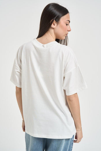 T-shirt donna bianca - 4