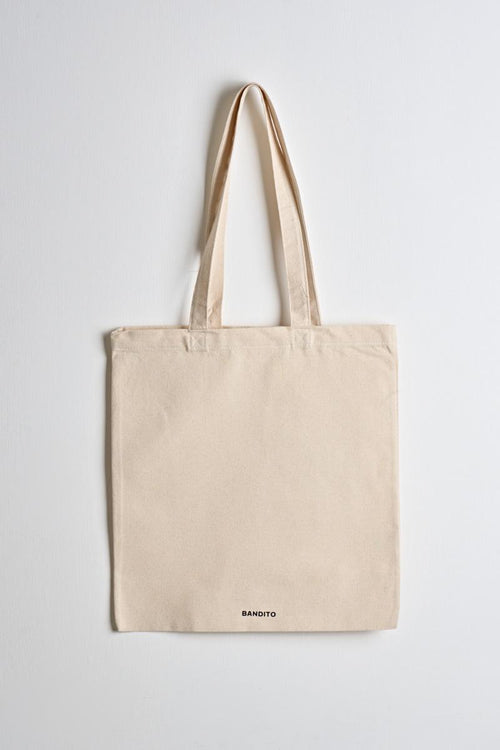 Tote bag donna Pasta Club ecru - 2