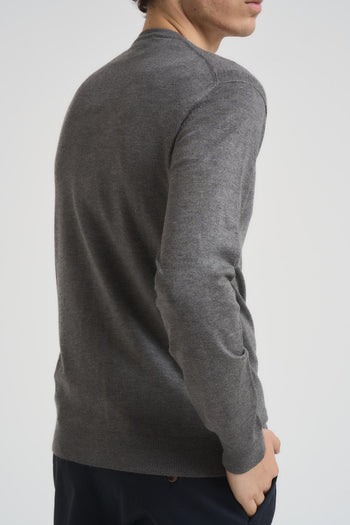 Cardigan uomo grigio - 3