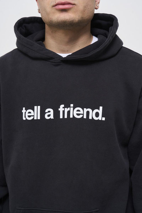 Men's black hoodie - 2