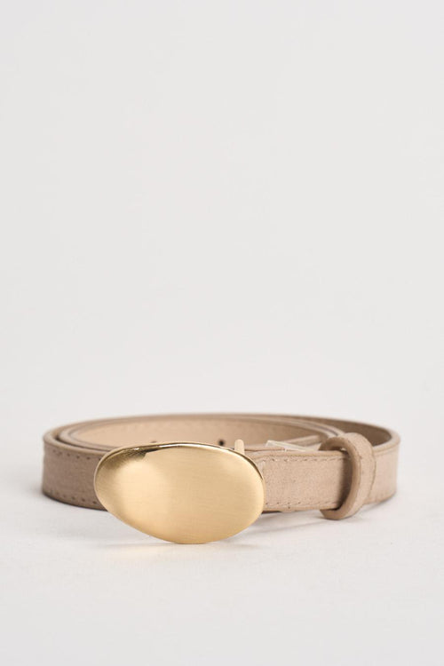 Cintura donna gioiello beige