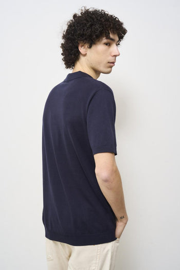 Polo uomo blu - 5