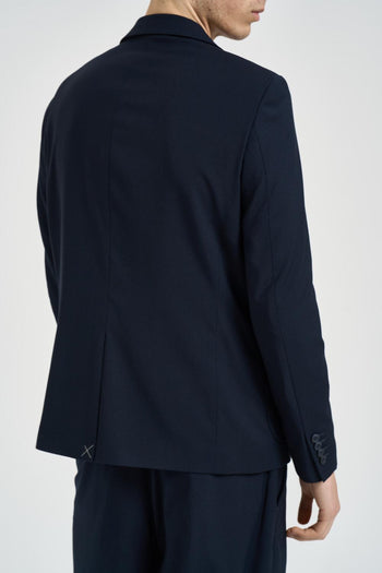 Giacca uomo monopetto blu - 3