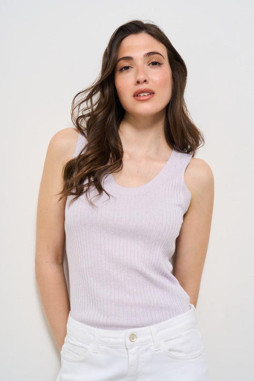 Canotta donna lilla