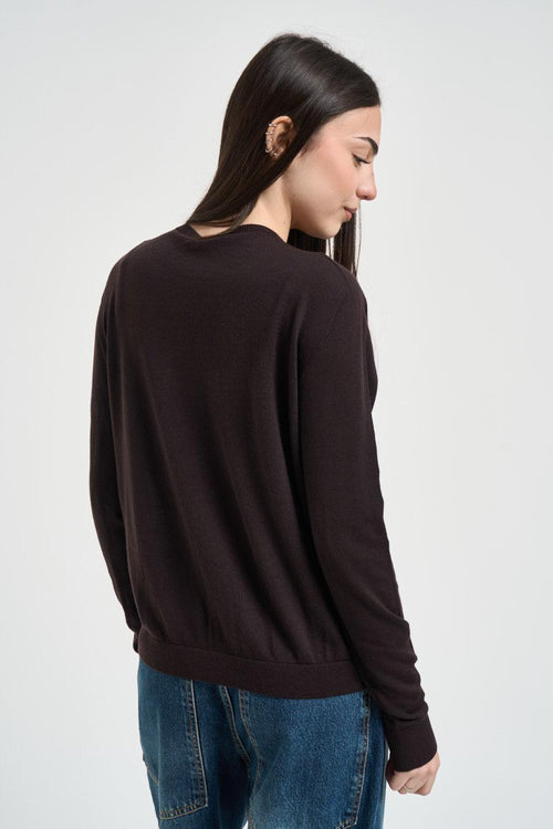 Maglia donna girocollo moro - 2
