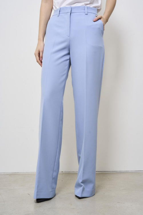 Pantaloni donna celesti eleganti
