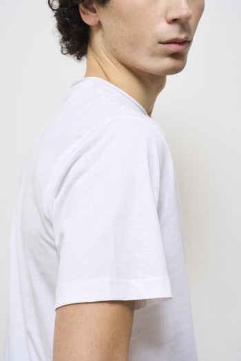 T-shirt uomo girocollo bianca - 6