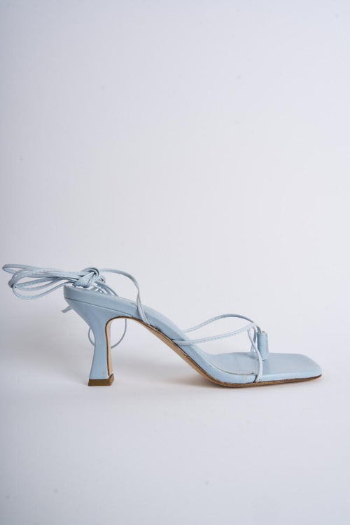 "Virginia" leather flip-flop sandal