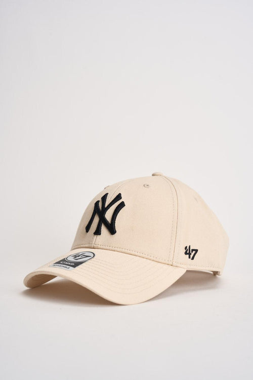 Cappello uomo New York Yankees crema - 2