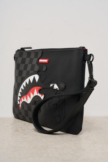 Pochette uomo in fantasia nero - 4