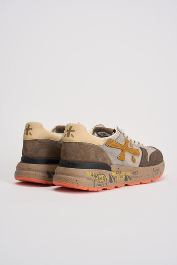 Sneakers Mick uomo torta e arancioni - 6