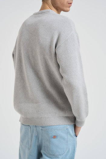 Maglia uomo girocollo grigio chiaro - 3