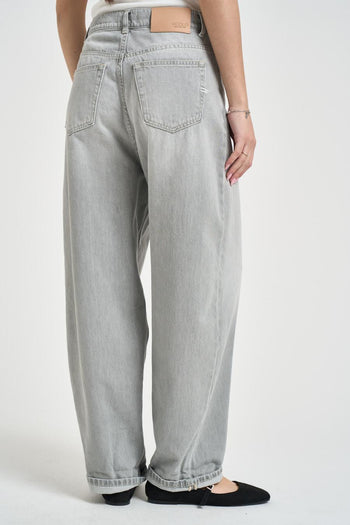 Jeans donna Laila in denim grigio - 5