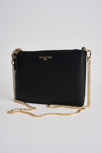 Pochette donna in ecopelle nera - 3