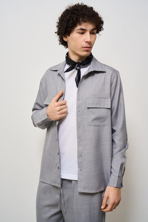 Abito uomo grigio chiaro - 2