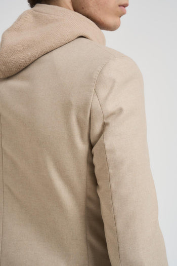 Giacca uomo doppiopetto sabbia - 5