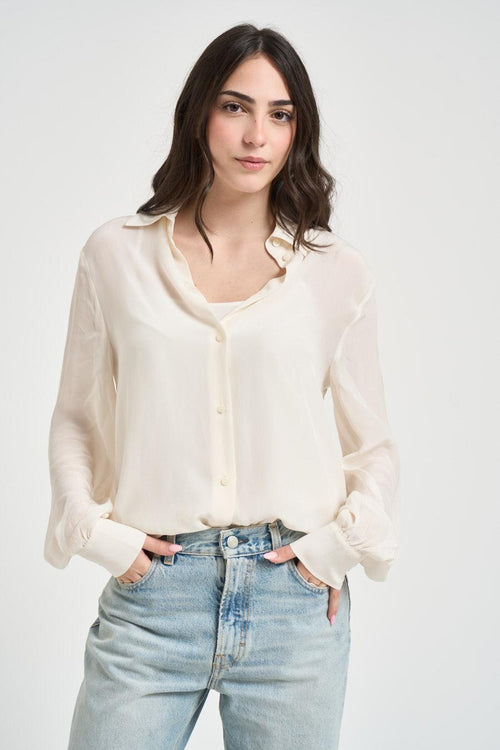 Camicia donna bianca