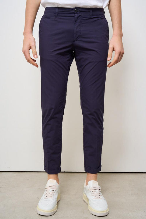 Pantalone uomo blu notte