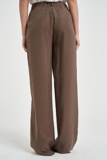 Pantalone donna marrone - 3