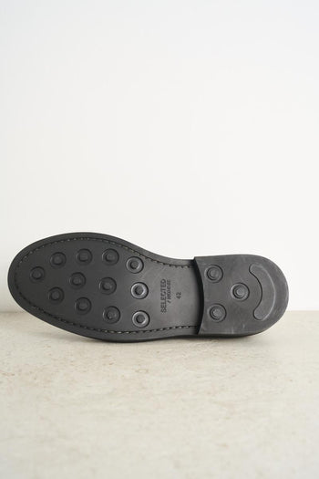 Scarpa uomo stringata nera lucida - 7