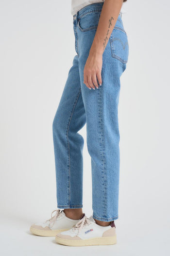 Jeans donna 501 in denim chiaro - 4