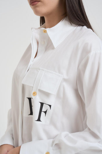 Camicia donna over bianca - 3