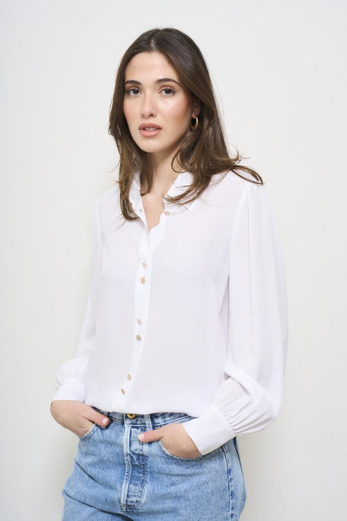 Camicia donna bianca