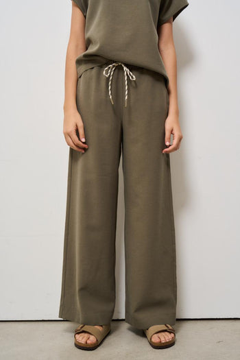 Completo abito donna verde militare - 7