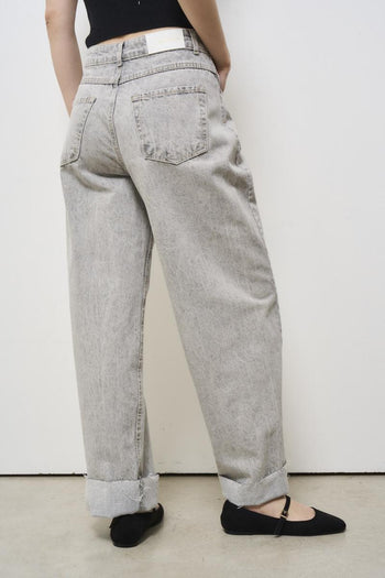 Women's Jeans in Grey Denim - 5