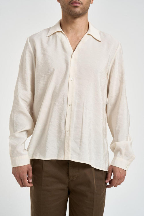 Camicia uomo crema - 2