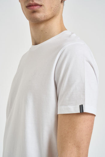 T-shirt uomo girocollo bianca - 3