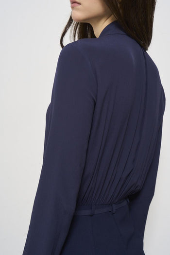 Tuta donna elegante blu - 7