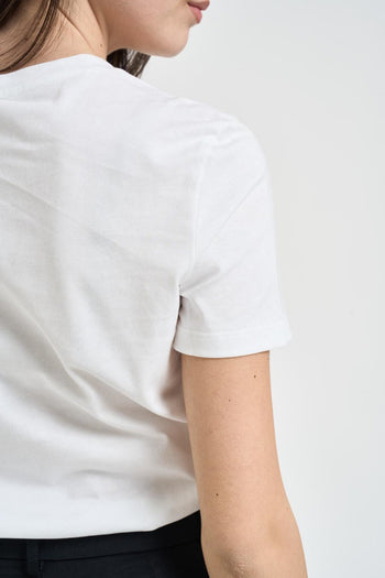 T-shirt donna logo bianca - 4