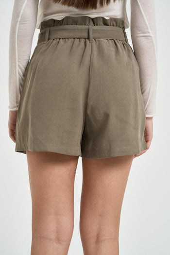 Shorts donna verde - 3