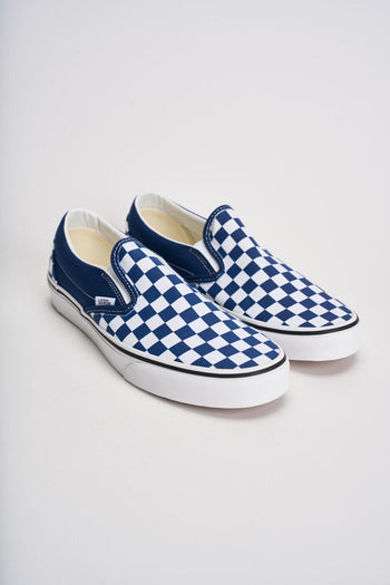 Sneakers uomo Classic slip-on scacchi blu - 3